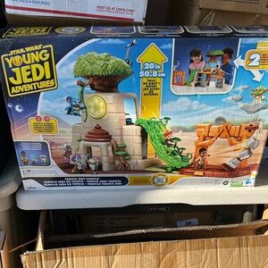 Star Wars Young Jedi Adventures Treehouse Playset - Green and Tan